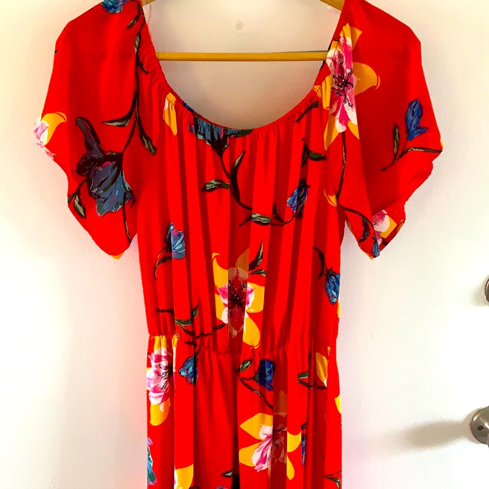 Floral maxi dress